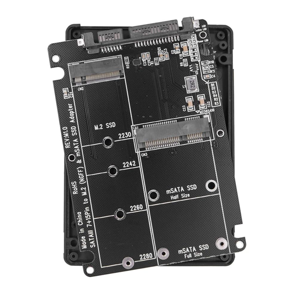 ޺ M.2 NGFF B-Ű  MSATA SSD SATA 3.0   ̽ Ŭ    2230 2242 2260 2280 SSD